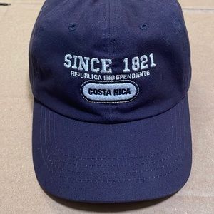 Costa Rica ball cap hat blue